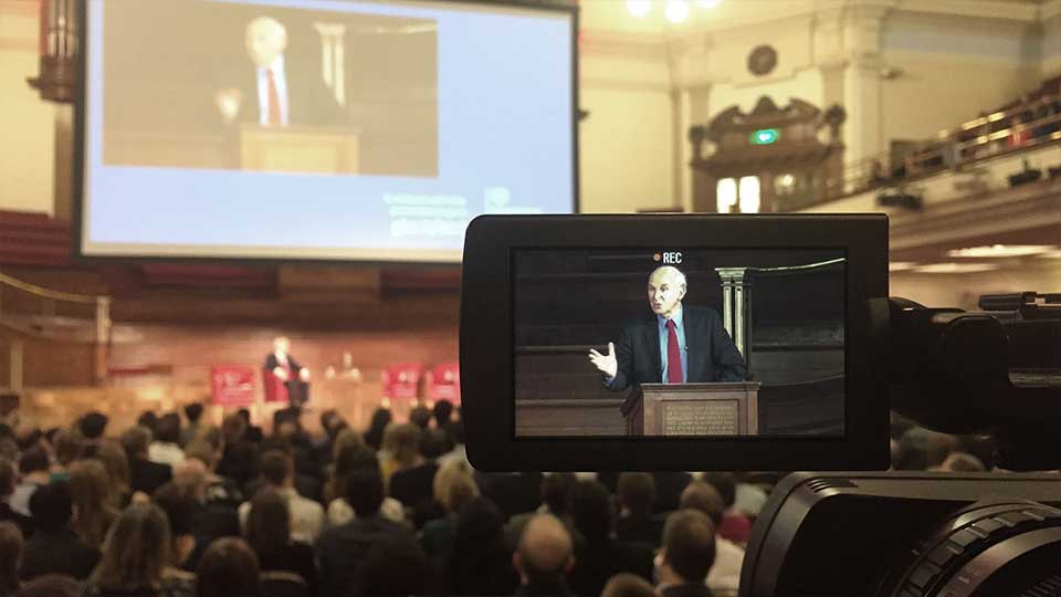 conference filming image