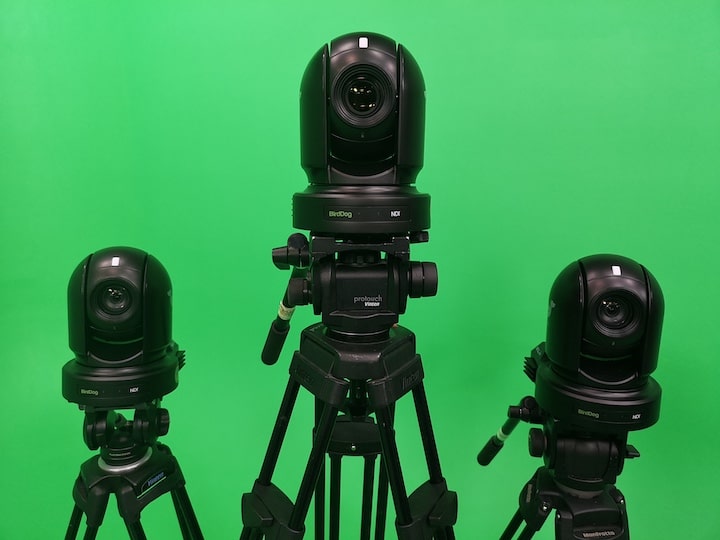 ptz cameras at galleon studios