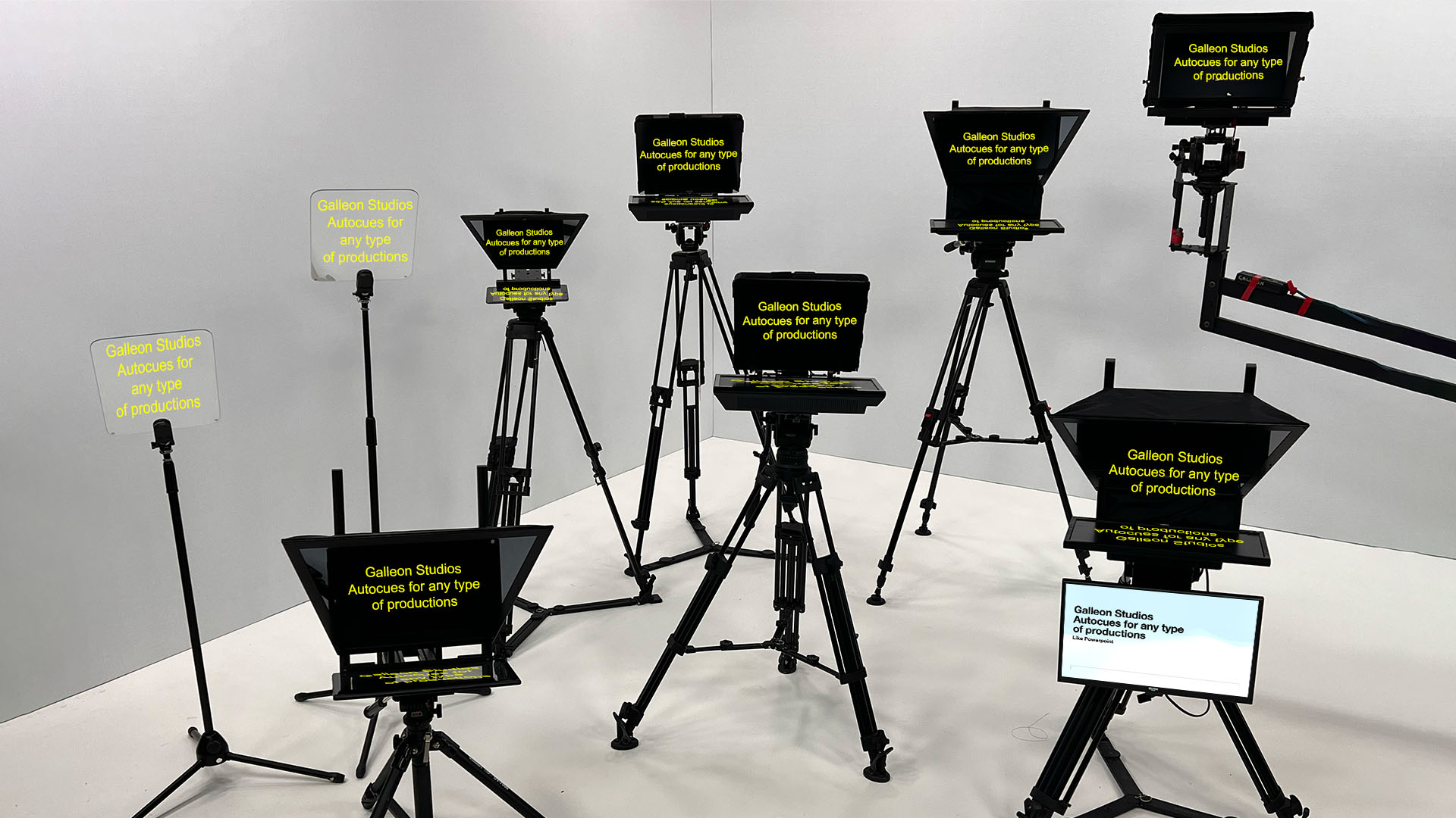 teleprompter hire Manchester image