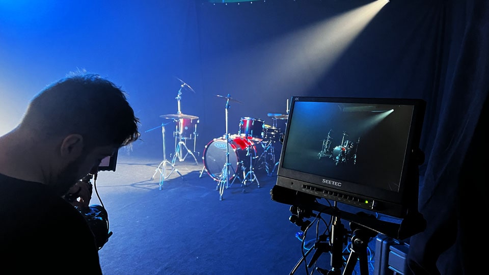 Manchester blackout studio for music videos image