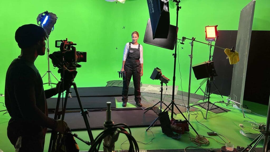 Beyond the Basics: 5 Innovative Uses for Green Screen Technology at Our Manchester Studios